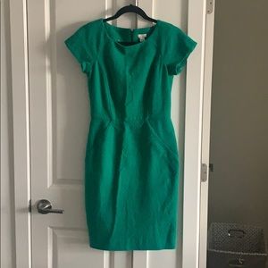 Super cute Jcrew green dress!